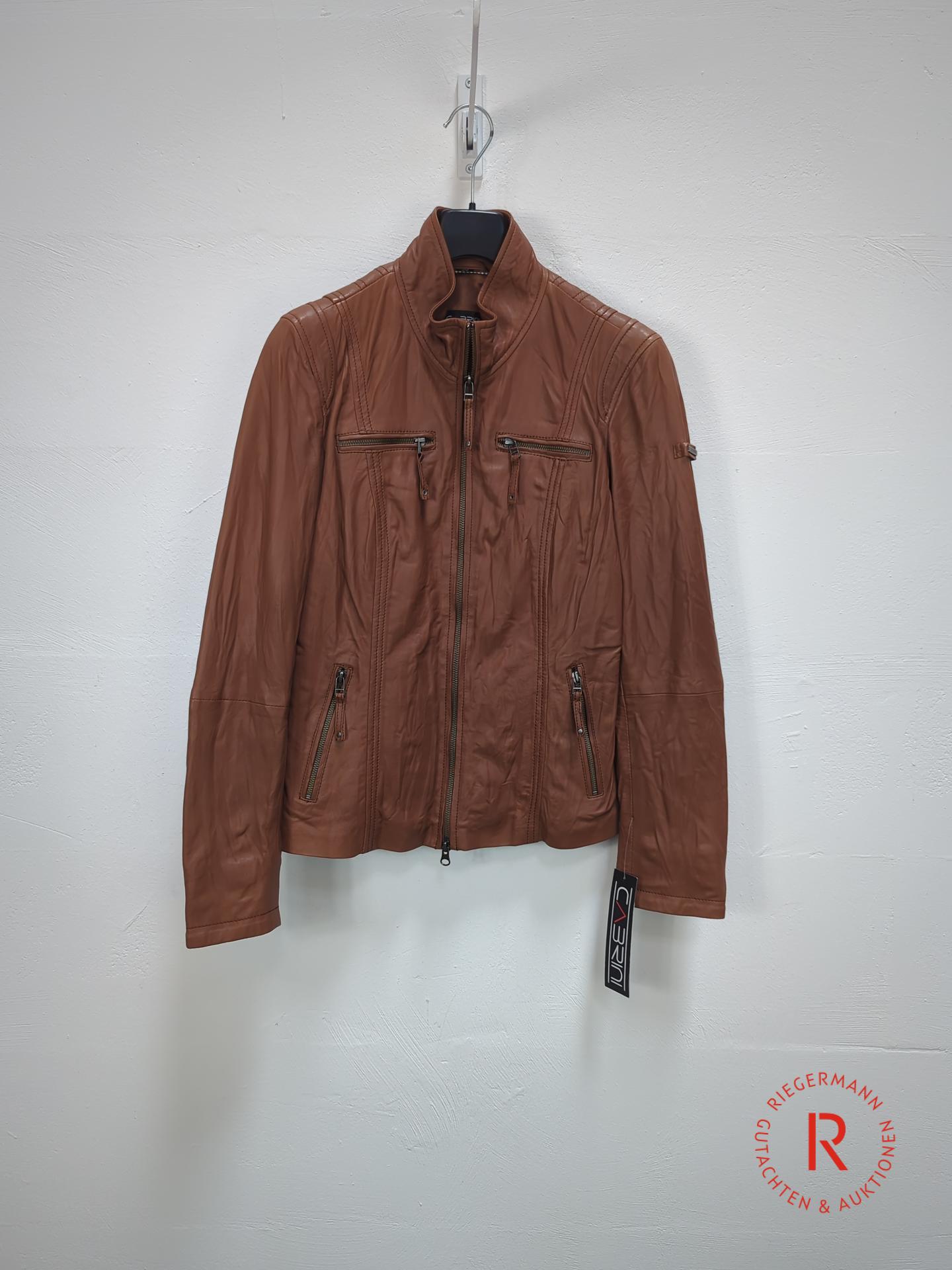 DAMEN LEDERJACKE GRÖSSE 38